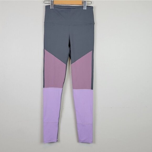 𝅺whisper Active Crop Lexi Leggings Purple Gray S - Picture 11 of 11